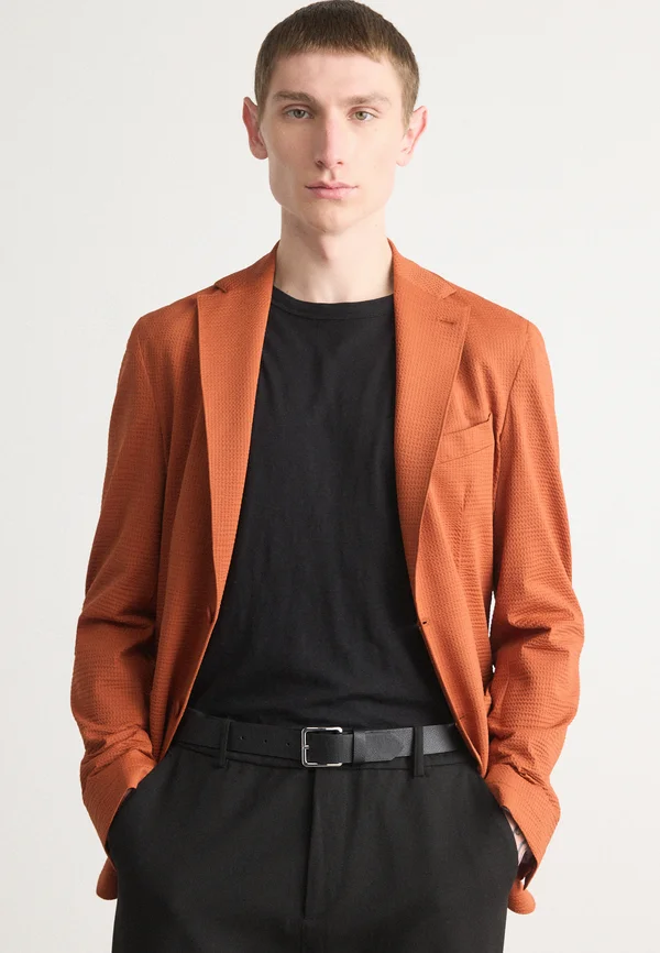 HANRY - Sakko - dark orange