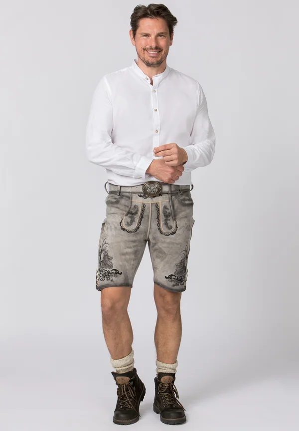 HANS - Shorts - rauch geäscht
