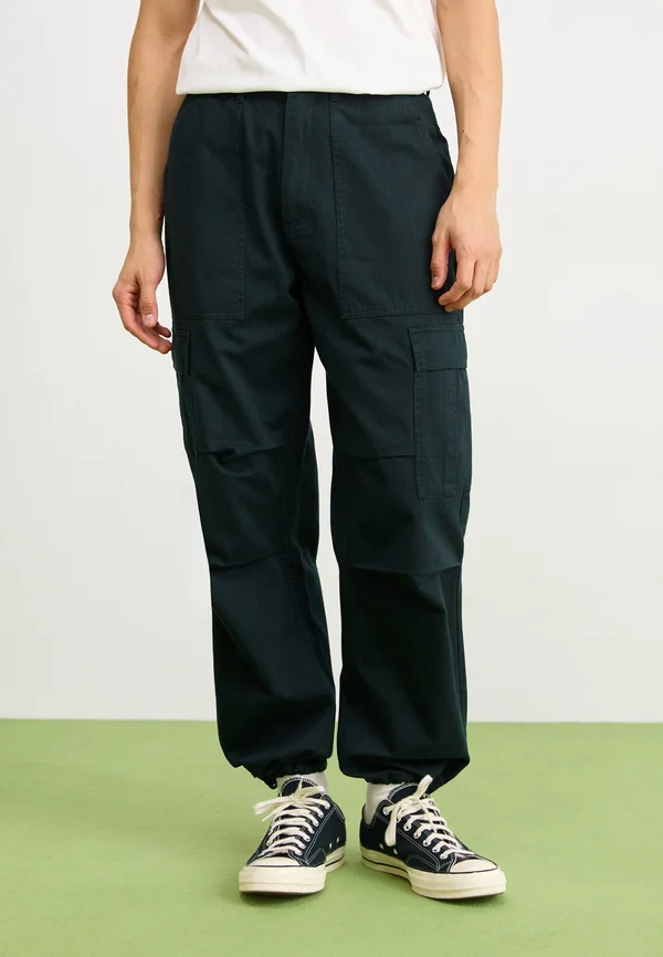HARBOR PANTS - Cargohose - black