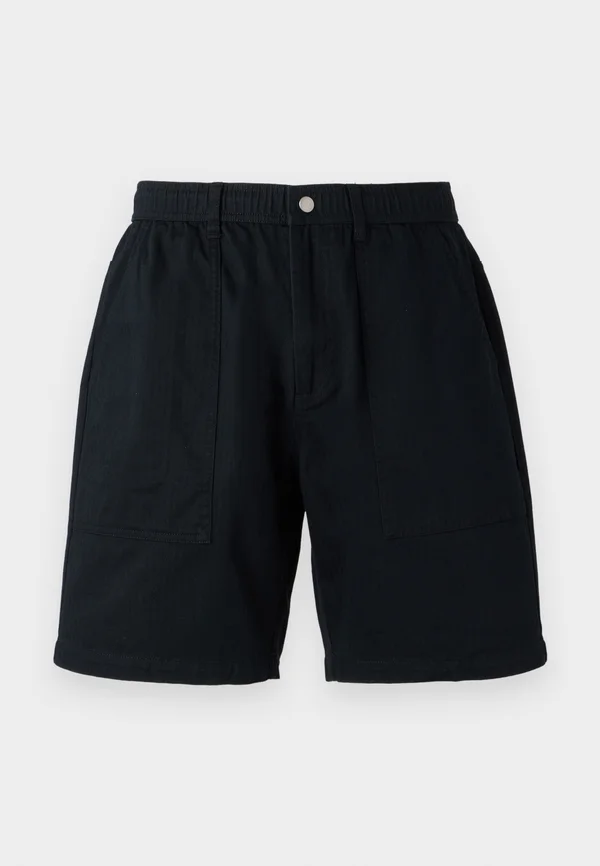 HARBOR UNISEX - Jeans Shorts - black