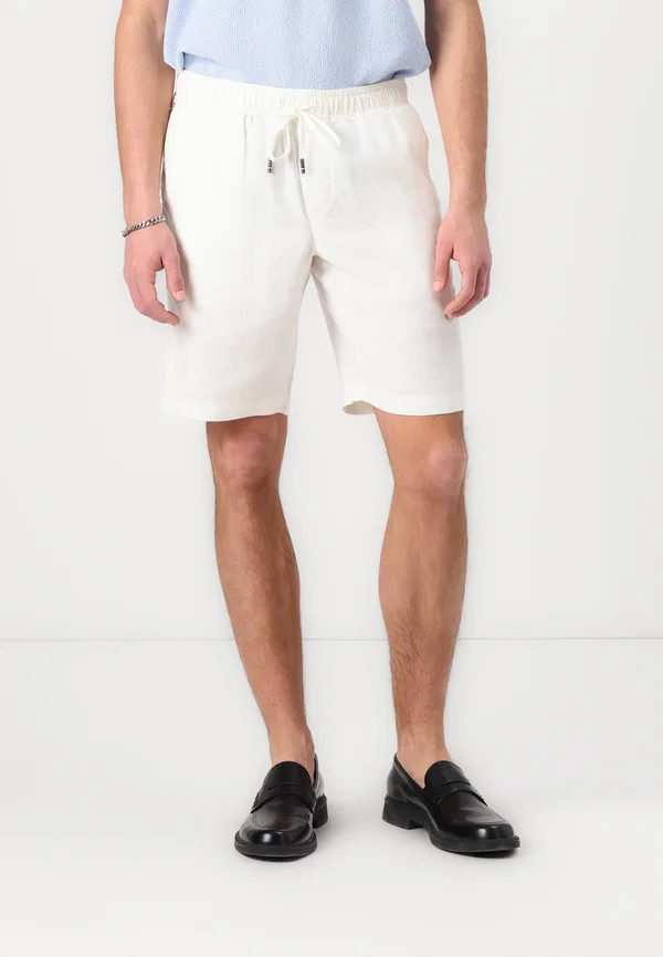 HARLEM SHORT - Shorts - ivory silk