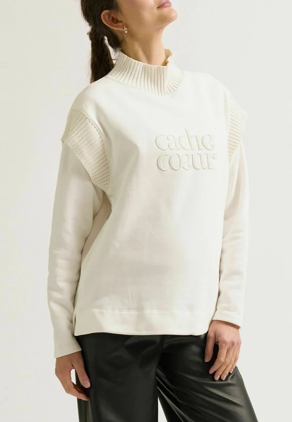 HARPER - Strickpullover - ivory