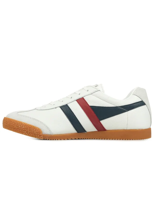 HARRIER - Sneaker low - white/navy/red