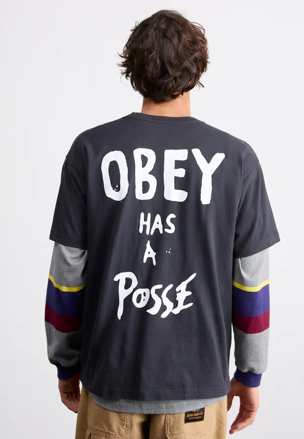 HAS A POSSE - T-Shirt print - vintage black