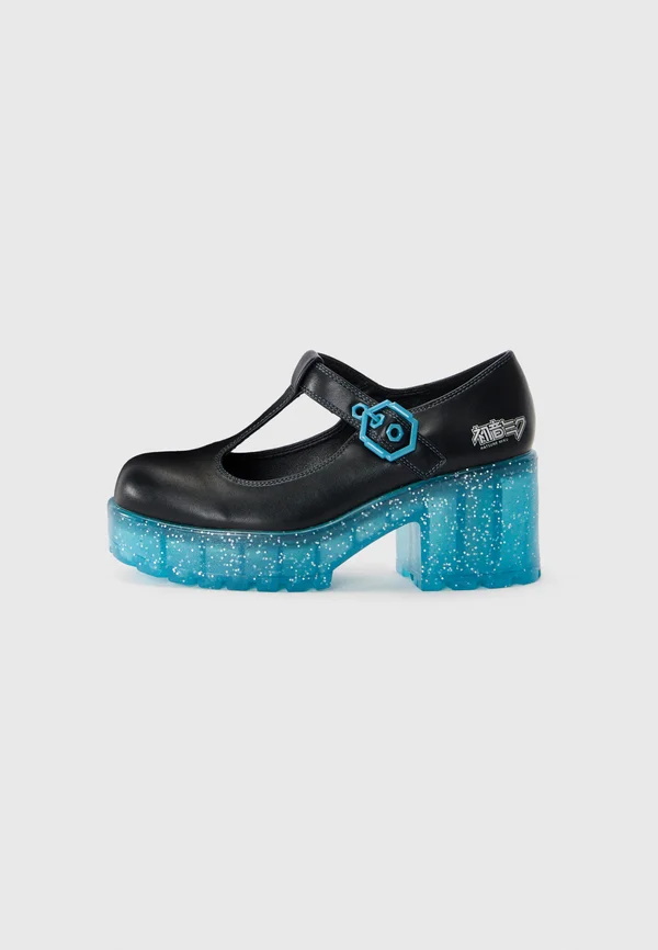 HATSUNE MIKU NEAR FUTURES - Plateaupumps - black/blue