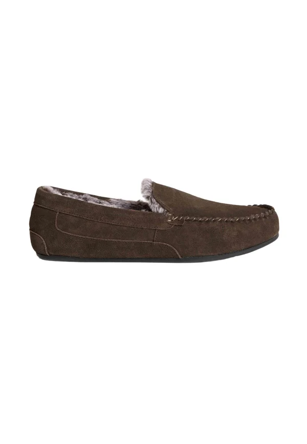 Hausschuh - dark brown