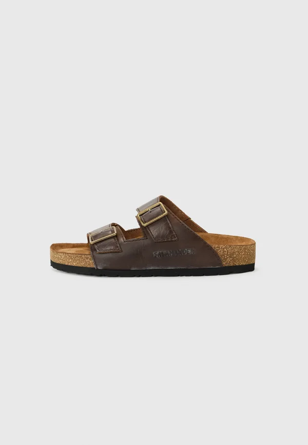 Hausschuh - dark brown