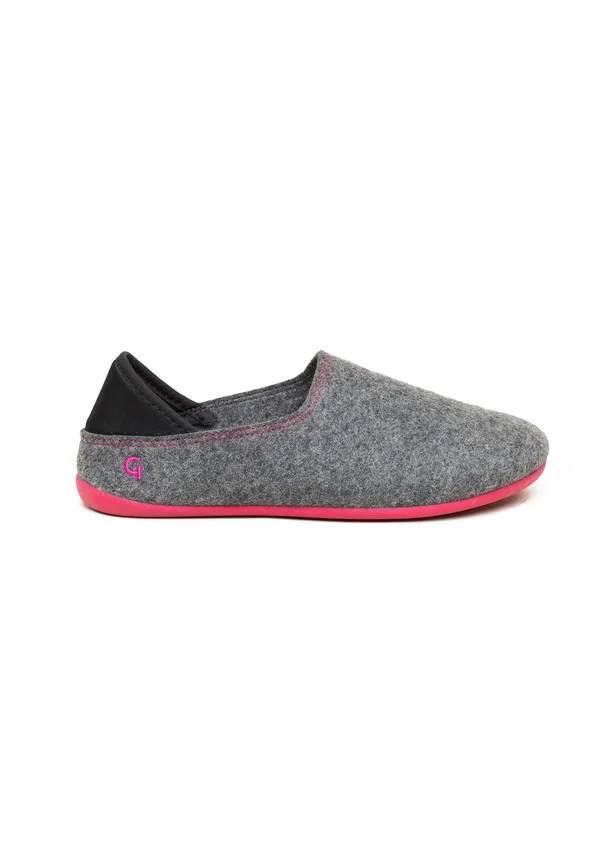 Hausschuh - grey raspberry