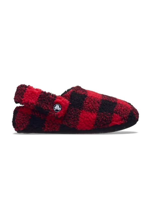 Hausschuh - varsity red black