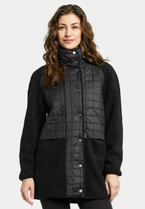 HAZEL - Fleecejacke - black