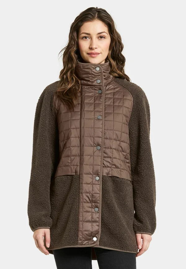 HAZEL - Fleecejacke - mocha brown