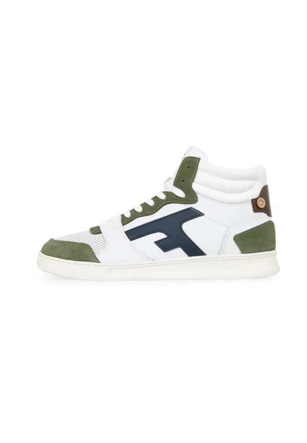 HAZEL MID - Sneaker high - blanc