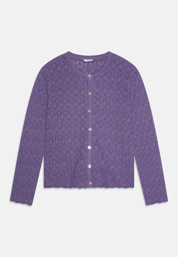 HCCILJA CARDIGAN - Strickjacke - purple