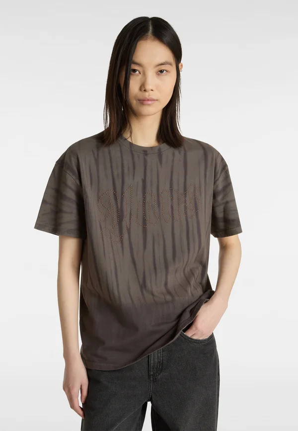 HEADLINER  - T-Shirt print - black