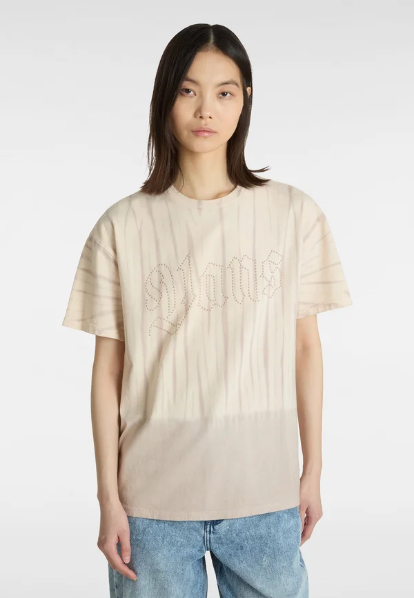 HEADLINER  - T-Shirt print - light beige