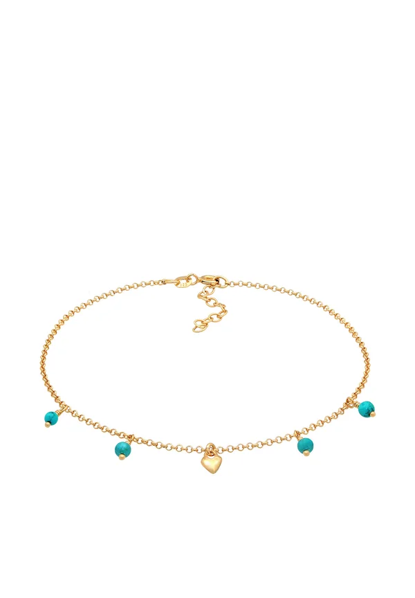 HEART BOHO LOOK - Fußkettchen - gold-coloured