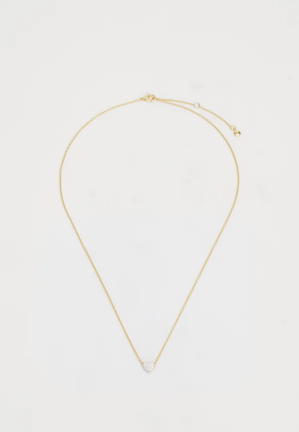HEART CHAIN NECKLACE - Halskette - gold-coloured