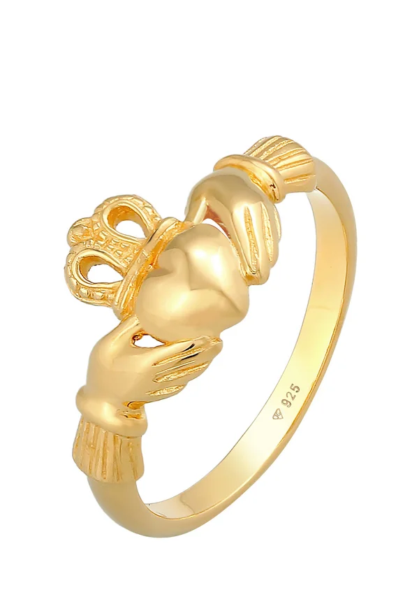 HEART CROWN - Ring - gold-coloured