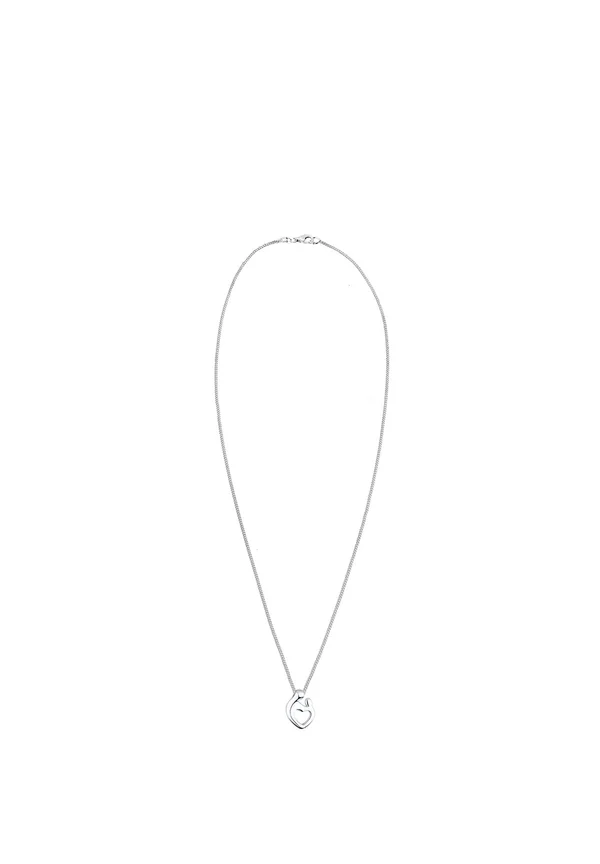 HEART DESIGN - Halskette - silver-coloured