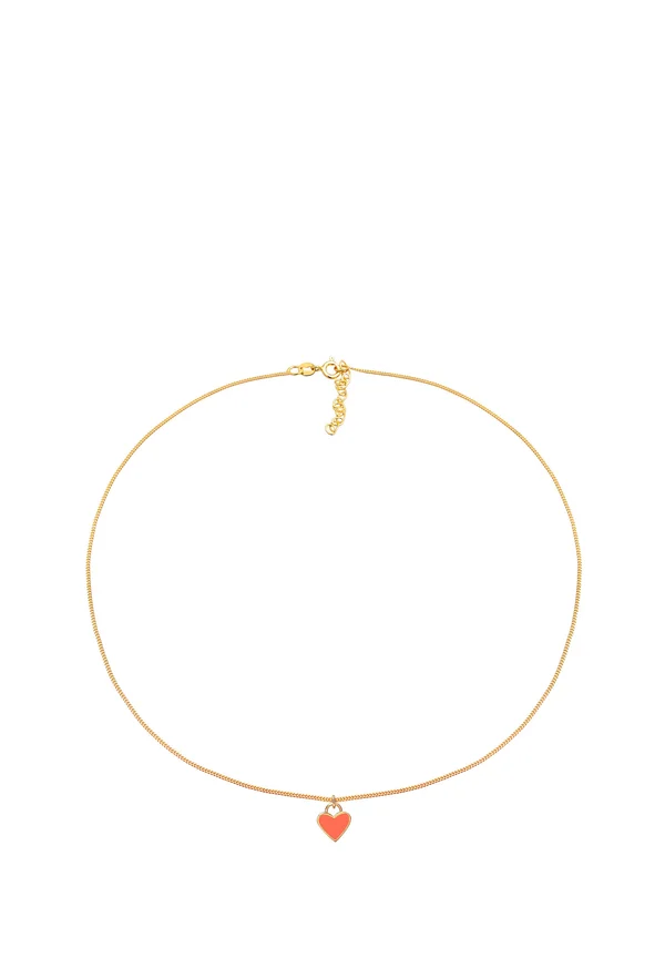 HEART - Halskette - orange