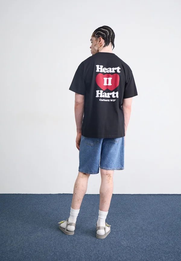 HEART II HARTT - T-Shirt print - black