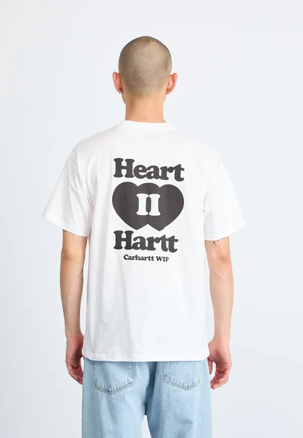 HEART II HARTT - T-Shirt print - white