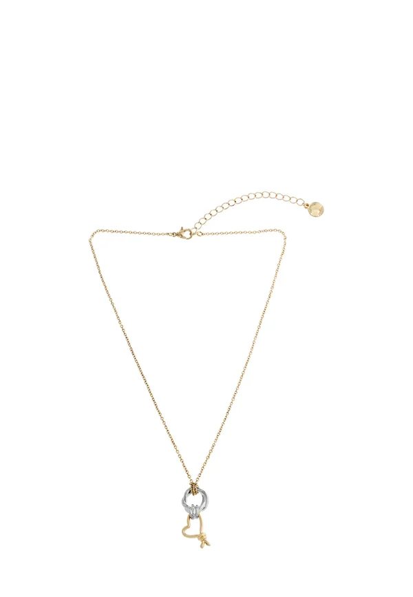 HEART KNOT PENDANT - Halskette - open miscellaneous