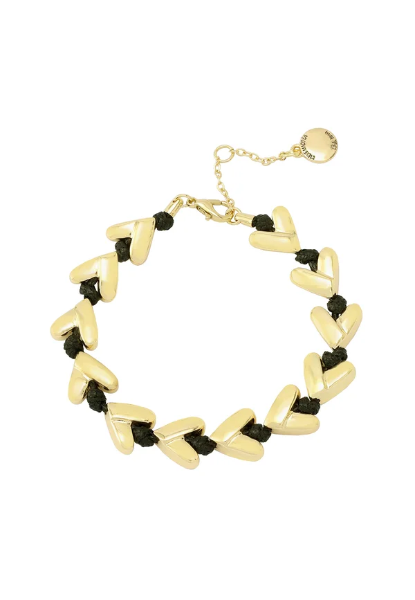 HEART LINK - Armband - gold-coloured