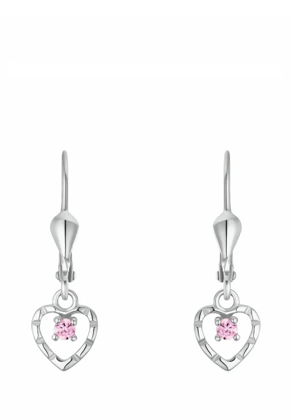 HEART - Ohrringe - pink