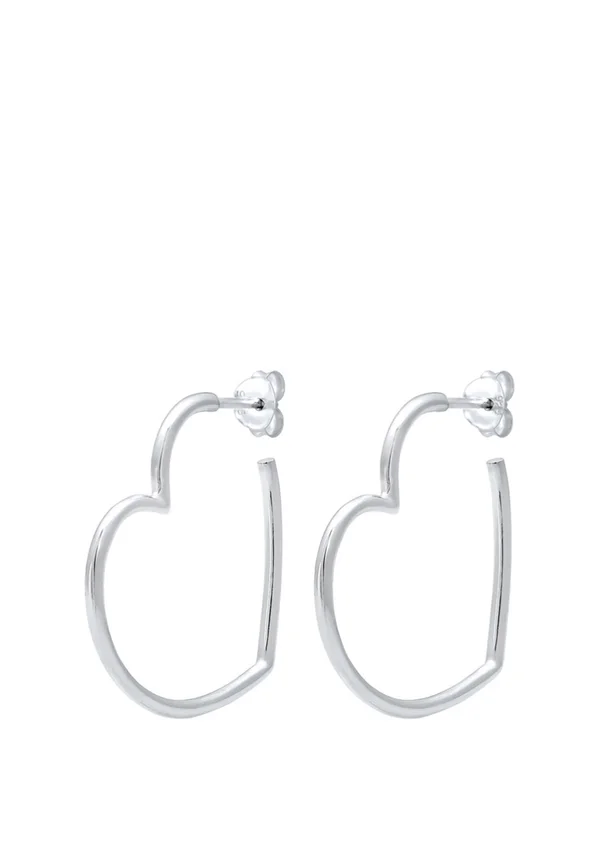 HEART - Ohrringe - silver-coloured