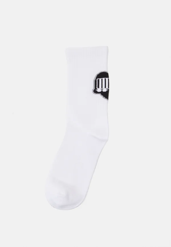 HEART TRAIN SOCKS UNISEX - Socken - white