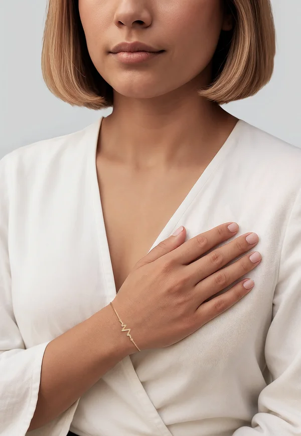 HEARTBEAT - Armband - gold-coloured