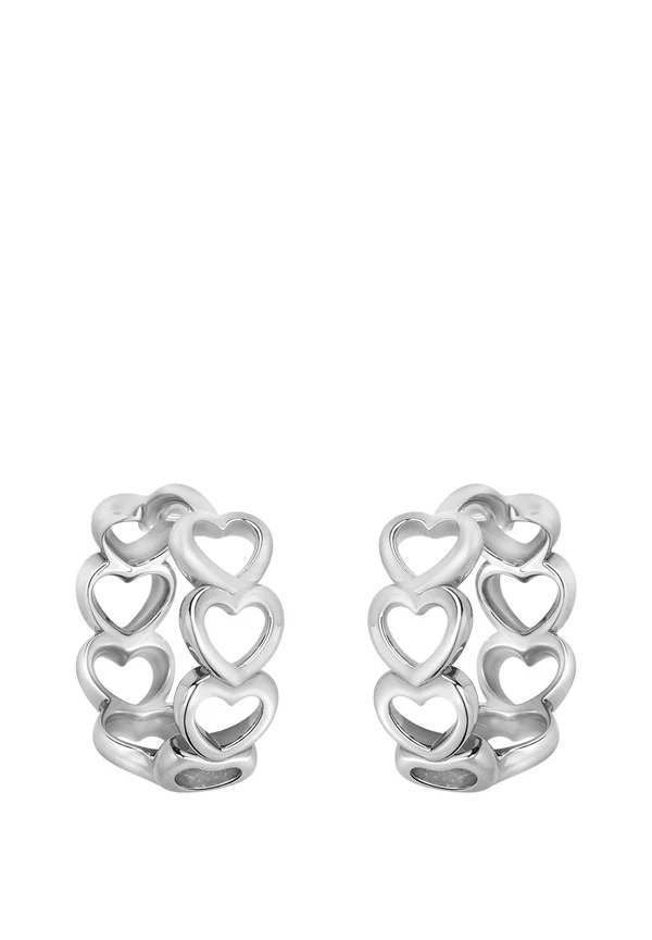 HEARTS - Ohrringe - silver-coloured
