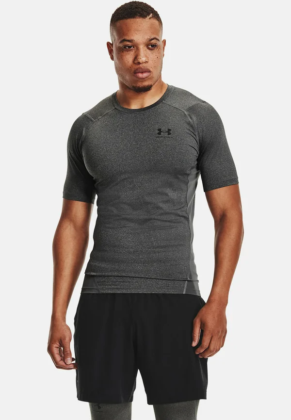 HEATGEAR ARMOUR COMPRESSION - Sport T-Shirt - carbon heather