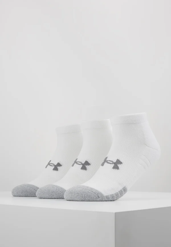 HEATGEAR LOCUT 3 PACK - Sportsocken - white/steel