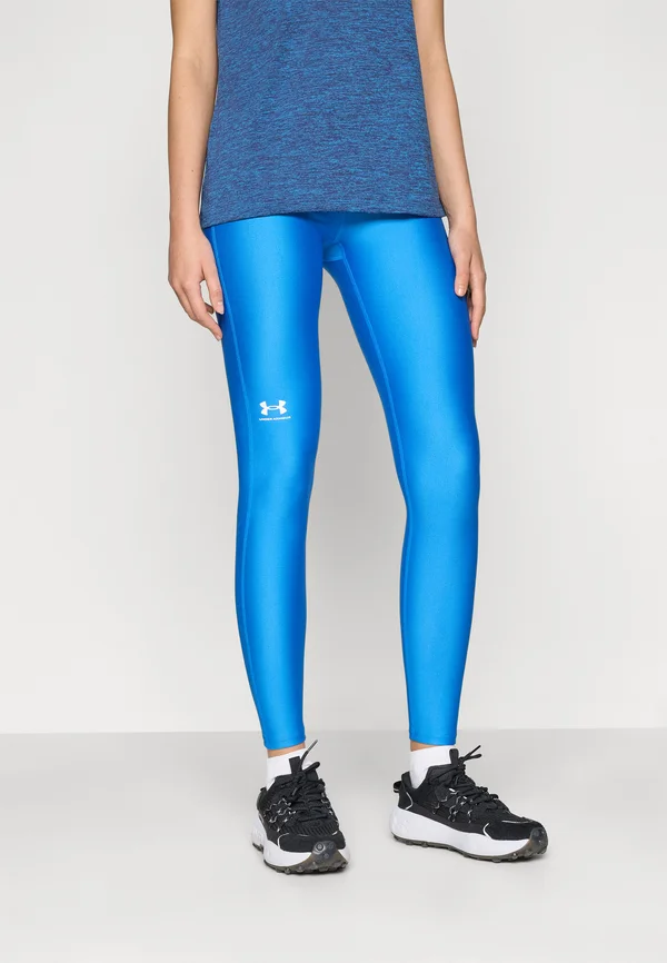 HEATGEAR - Tights - blue atlantis/white
