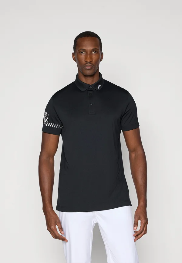 HEATH - Poloshirt - black