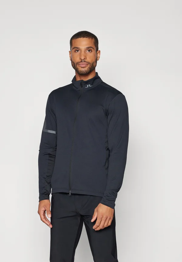 HEATH ZIP MID LAYER - Trainingsjacke - black