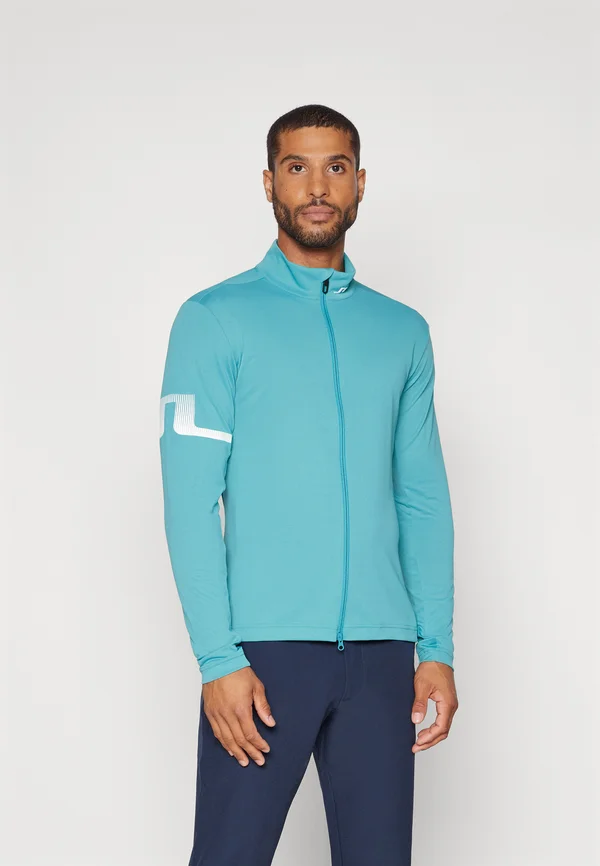 HEATH ZIP MID LAYER - Trainingsjacke - teal