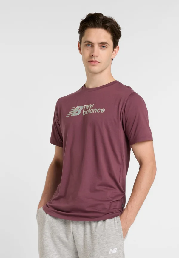HEATHERTECH LINEAR - T-Shirt print - faded plum