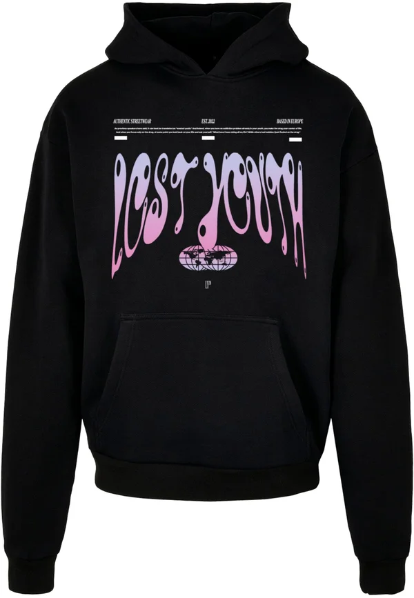 HEAVY HOODIE AUTHENTIC UNISEX - Kapuzenpullover - black