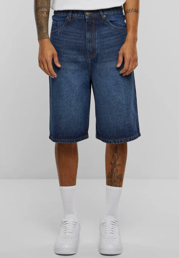 HEAVY - Jeans Shorts - new dark blue washed