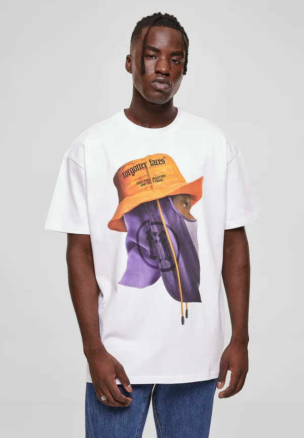 HEAVY - T-Shirt print - white