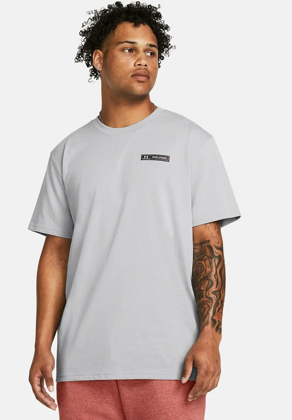 HEAVYWEIGHT ARMOUR LABEL - T-Shirt print - mod gray medium heather (011)
