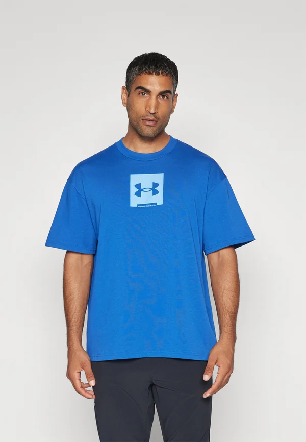 HEAVYWEIGHT SM BOX - Sport T-Shirt - tech blue/horizon blue