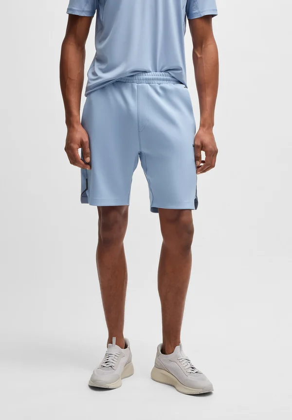 HECON ACTIVE - Kurze Sporthose - open blue