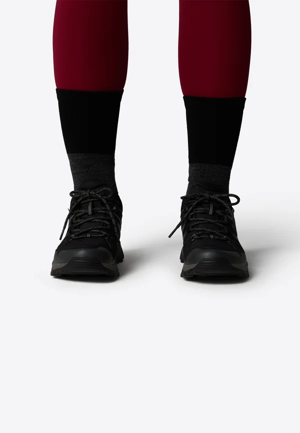 HEDGEHOG GORE TEX - Hikingschuh - tnf black asphalt grey