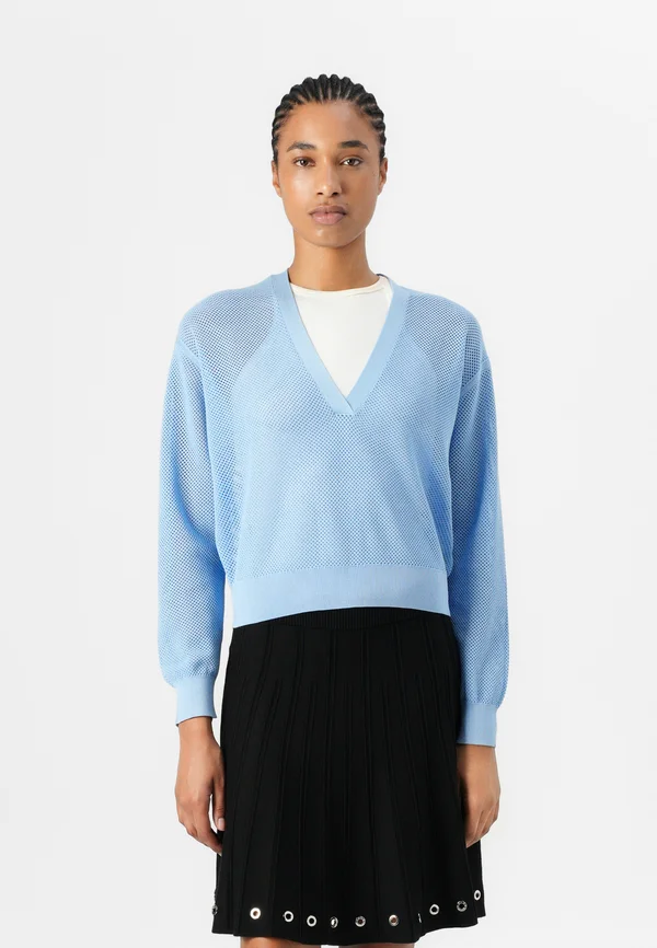 HEDWIDA - Strickpullover - blue