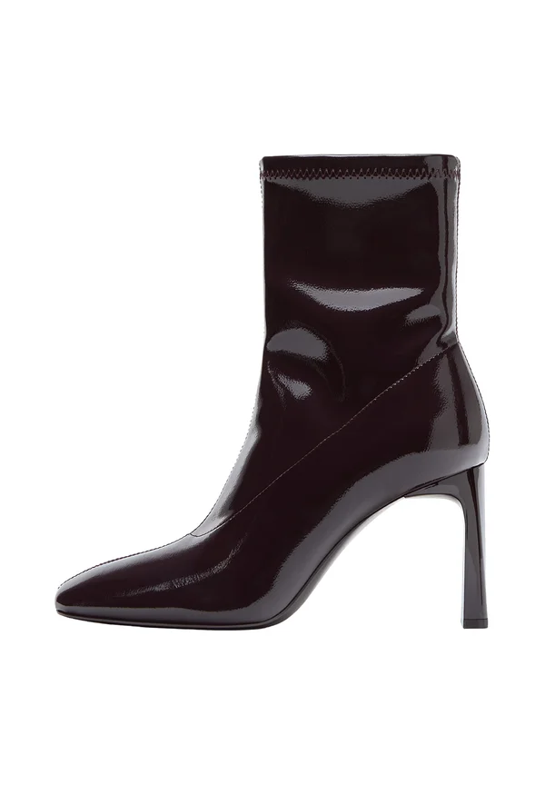 HEELED - High Heel Stiefelette - dark red