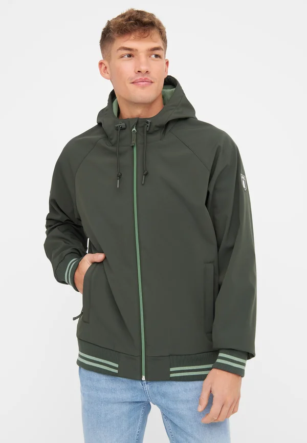 HELGOBY - Outdoorjacke - deep forest hedge green